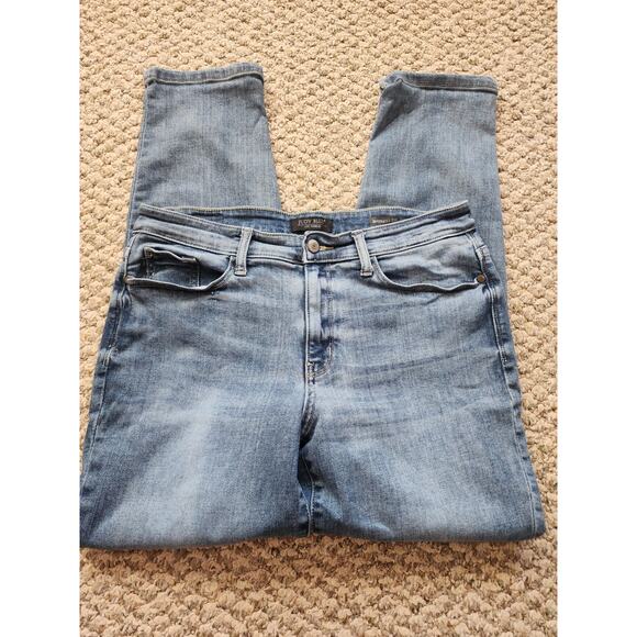 Judy Blue Boyfriend Fit 9/29 Blue Denim Jeans - Picture 5 of 12